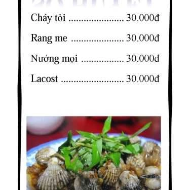 Thực đơn- Ăn vặt Quán Ốc Sumo