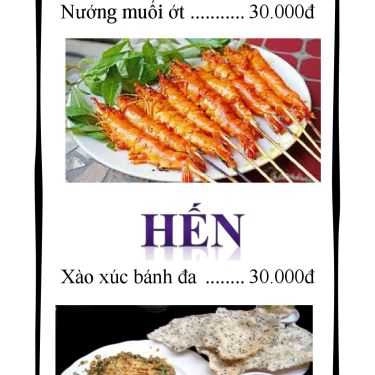Thực đơn- Ăn vặt Quán Ốc Sumo