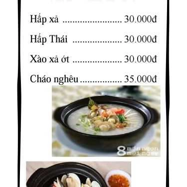 Thực đơn- Ăn vặt Quán Ốc Sumo