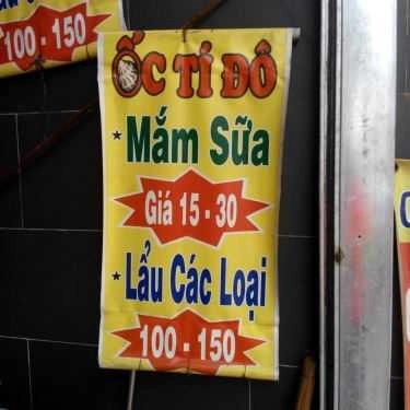 Tổng hợp- Quán Nhậu Tí Đô - Ốc & Lẩu Hải Sản