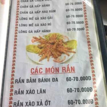 Thực đơn- Quán Nhậu Sơn Lâm - Dê Tươi & Các Món Lẩu