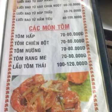 Thực đơn- Quán Nhậu Sơn Lâm - Dê Tươi & Các Món Lẩu