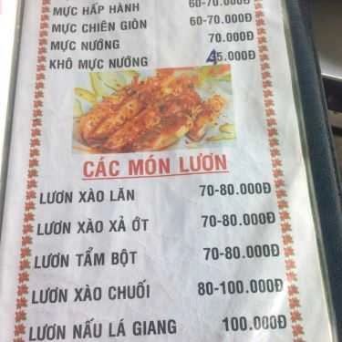 Thực đơn- Quán Nhậu Sơn Lâm - Dê Tươi & Các Món Lẩu