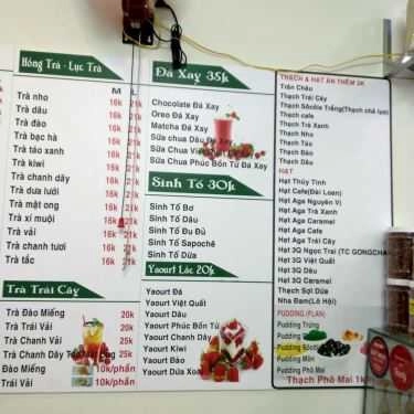 Thực đơn- Cafe Quân - Trà Sữa