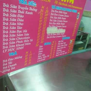 Thực đơn- Cafe Trà Sữa Moomin