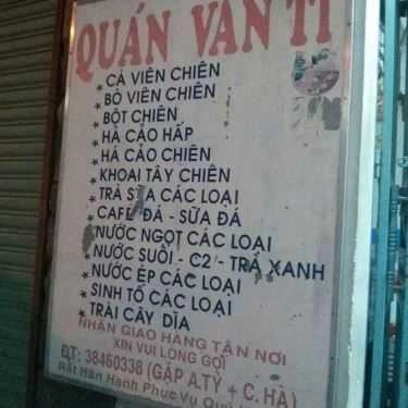 Thực đơn- Ăn vặt Quán Văn Tỷ - Trái Cây Dĩa