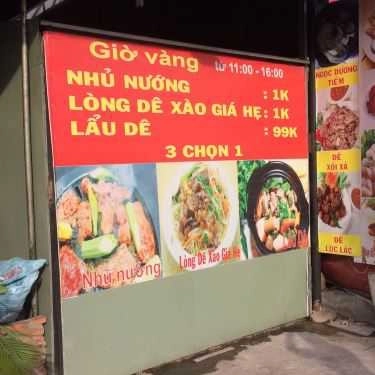 Thực đơn- Quán Nhậu Quán Việt Dê - Chuyên Các Món Dê