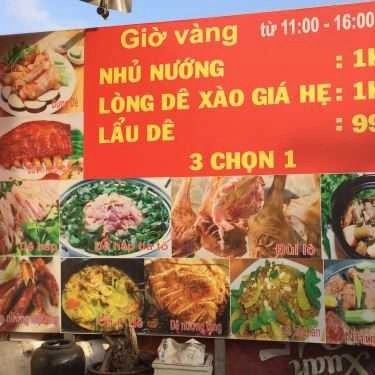 Thực đơn- Quán Nhậu Quán Việt Dê - Chuyên Các Món Dê