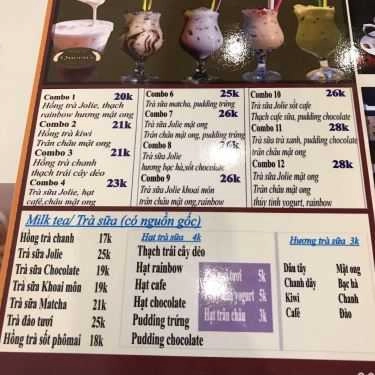 Thực đơn- Tiệm Bánh Queen's Bakery & Cafe