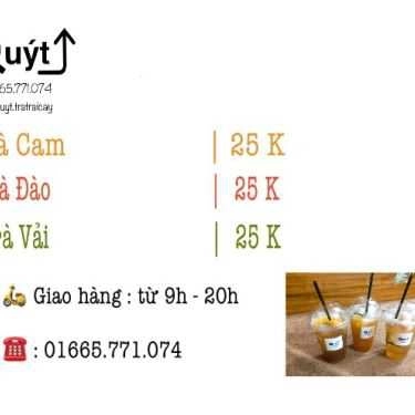 Thực đơn- Quýt - Trà Trái Cây - Shop Online