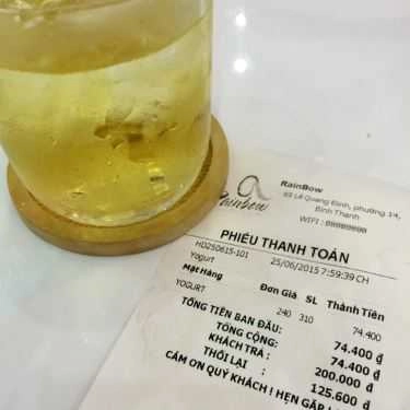 Tổng hợp- Cafe Rainbow Yogurt - Lê Quang Định