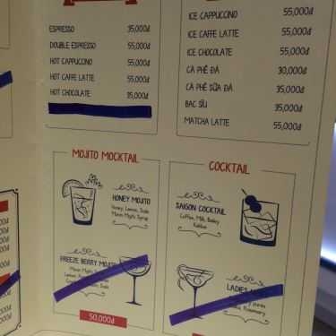 Thực đơn- Ralf's Artisan Gelato Cafe