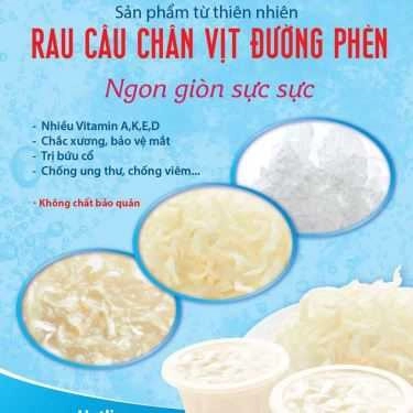 Tổng hợp- Ăn vặt Rau Câu Chân Vịt Đường Phèn