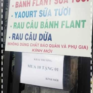 Thực đơn- Ăn vặt Rau Câu Flan Yaour - Nguyễn Thị Thập