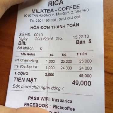 Tổng hợp- Rica Coffee