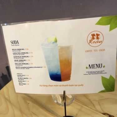 Thực đơn- Rochu Coffee