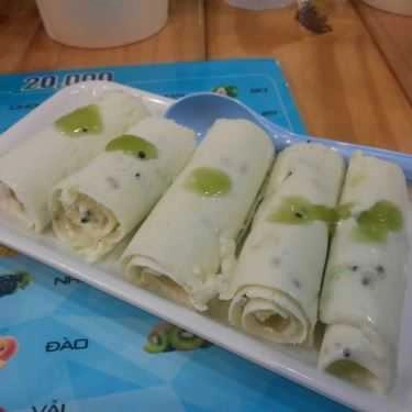 Món ăn- Cafe Roll IceReam - Bờ Bao Tân Thắng