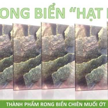 Thực đơn- Rong Biển Chiên Giòn & Rong Biển Cháy Tỏi - Shop Online