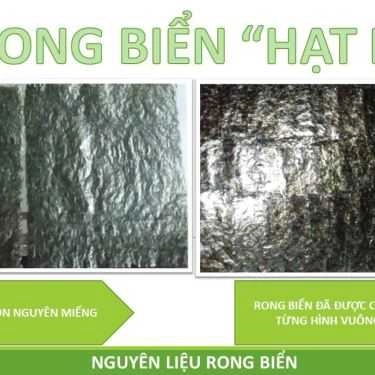 Thực đơn- Rong Biển Chiên Giòn & Rong Biển Cháy Tỏi - Shop Online