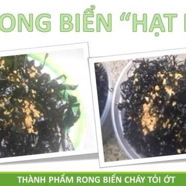 Thực đơn- Rong Biển Chiên Giòn & Rong Biển Cháy Tỏi - Shop Online