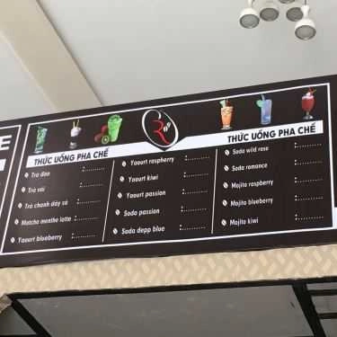 Thực đơn- Rovina Coffee - Vườn Lài