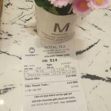 Tổng hợp- Cafe Royaltea Việt Nam - Trà Sữa Hồng Kông - Phan Văn Trị