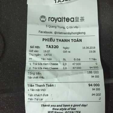 Tổng hợp- Cafe Royal Tea Viet Nam By HongKong - 5 Quang Trung