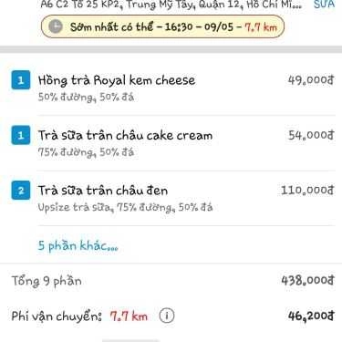 Tổng hợp- Cafe Royaltea - Trà Sữa Hồng Kông - 444A Cộng Hòa