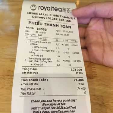 Tổng hợp- Cafe Royaltea - Trà Sữa Hồng Kông - Lê Lai
