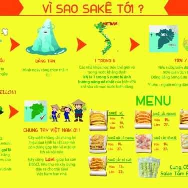 Thực đơn- Ăn vặt Sachi - Sake Lắc - Nguyễn Thái Học