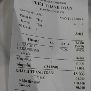 Thực đơn- Cafe SagoCool – Kem Thảo Mộc Tự Chọn - Vincom Thủ Đức