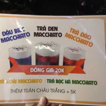 Thực đơn- Cafe Hoon's Bus - Đường C3