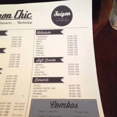 Tổng hợp- SaiGon Chic Cafe