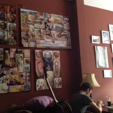 Không gian- Saigon Tattoo Club Coffee