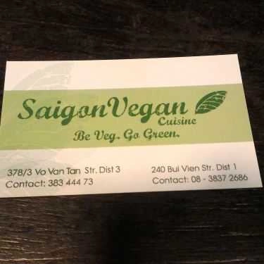 Tổng hợp- Quán Ăn Saigon Vegan - Quán Chay