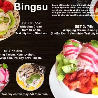 Thực đơn- Cafe Saigonkem - Lý Thường Kiệt