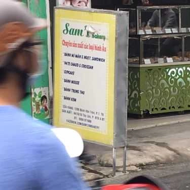 Thực đơn- Tiệm Bánh SAM's Bakery