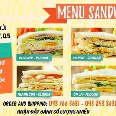 Thực đơn- Ăn vặt Sandwich - Hamburger Chía Núi - Nguyễn Trãi