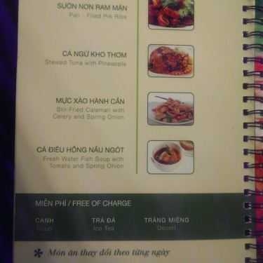 Thực đơn- Savoure Cafe - Trần Nhật Duật