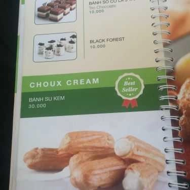 Thực đơn- Tiệm Bánh Savouré Bakery - Trần Khánh Dư