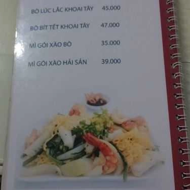 Thực đơn- Scorpio Cafe