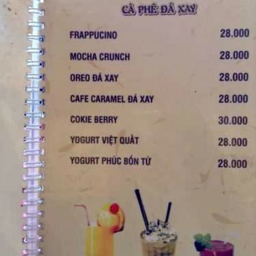 Thực đơn- Sencafe Delivery - Milk tea & Coffee To Go