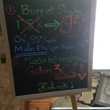 Thực đơn- Buffet Shabu Been - Nhà Hàng Thái