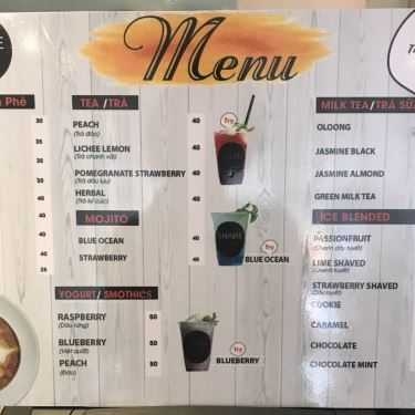 Thực đơn- Share Coffee