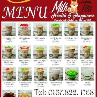 Tổng hợp- Shiba Milk Tea - Shop Online