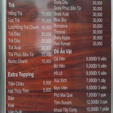 Thực đơn- Simple Life - Coffee & Tea