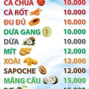Tổng hợp- Cafe Quán 10K - Sinh Tố Các Loại