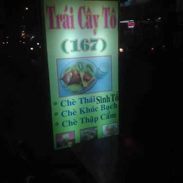 Thực đơn- Cafe Sinh Tố 167