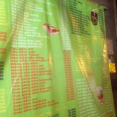 Thực đơn- Cafe Sinh Tố 167