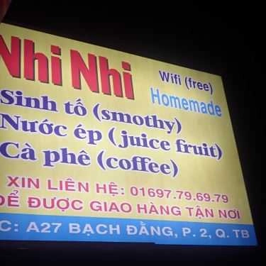 Không gian- Nhi Nhi - Cafe & Sinh Tố